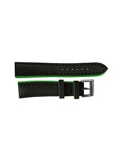 Breitling Black / Green Watch Band