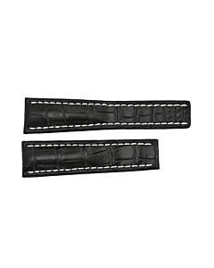 Breitling Black /  White Watch Band