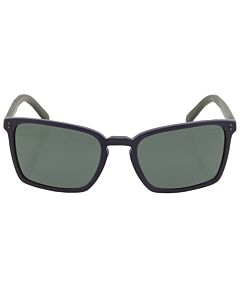 Brooks Brothers 57 mm Matte Navy Sunglasses