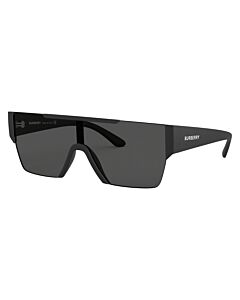 Burberry 138 mm Matte Black Sunglasses