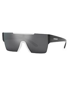 Burberry 138 mm White/Black Sunglasses