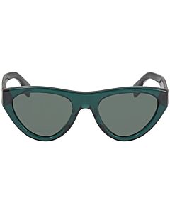Burberry 52 mm Transparent Green Sunglasses
