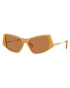 Burberry 52 mm Yellow/Light Gold Sunglasses