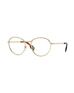Burberry 53 mm Gold Eyeglass Frames