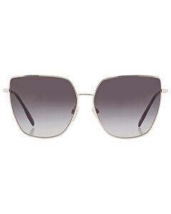 Burberry Alexis 61 mm Silver Sunglasses