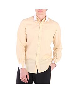 Burberry Contrast Double Collar Cotton Poplin Shirt