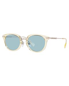 Burberry Kelsey 50 mm Yellow/Silver Sunglasses