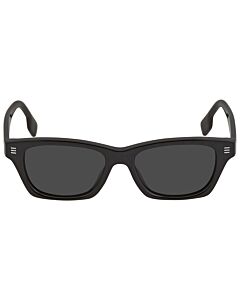 Burberry Kennedy 53 mm Black Sunglasses