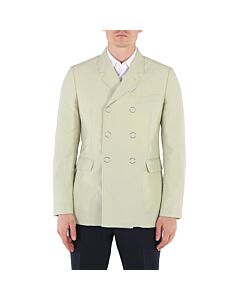 Burberry Matcha Slim Fit Press-stud Tailored Jacket