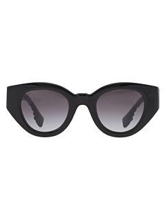 Burberry Meadow 47 mm Black Sunglasses