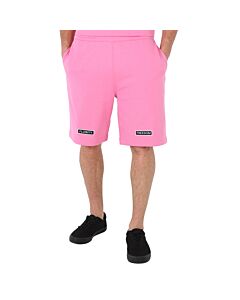 Burberry Men's Bubblegum Pink Jersey Shorts