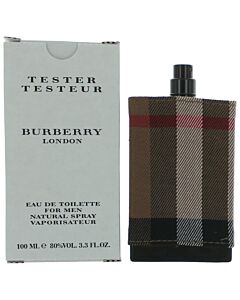 Burberry Men's London EDT Spray 3.3 OZ (Tester) Fragrances 5045411326979