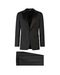Burberry Men's Mohair-Blend Satin-Lapel Tailored Tuxedo