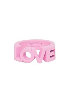 Burberry Primrose Pink Love Letter Detail Ring