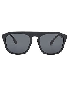Burberry Wren 57 mm Matte Black Sunglasses