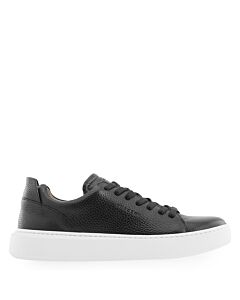 Buscemi Black Leather Uno Alce Low-Top Sneakers, Brand Size 41 ( US Size 11 )