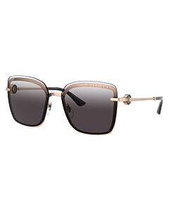 Bvlgari 59 mm Pink Gold Sunglasses