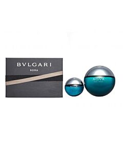 Bvlgari Men's Aqva Gift Set Fragrances 783320418792