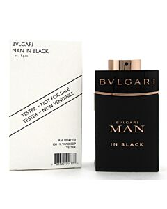 Bvlgari Men's Man In Black EDP Spray 3.4 oz (Tester) Fragrances 783320414770