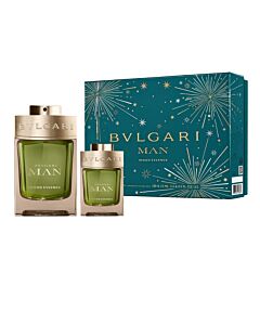 Bvlgari Men's Man Wood Essence Gift Set Fragrances 783320418693