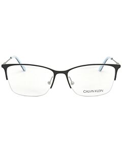 Calvin Klein 53 mm Blue/Silver Eyeglass Frames