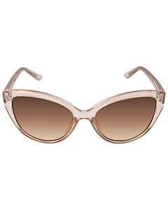 Calvin Klein 55 mm Crystal Beige Sunglasses