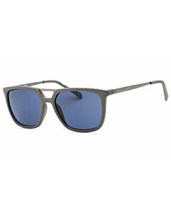 Calvin Klein 55 mm Matte Grey Sunglasses