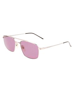 Calvin Klein 56 mm Silver Sunglasses
