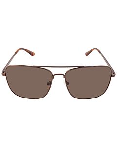 Calvin Klein 57 mm Brown Sunglasses