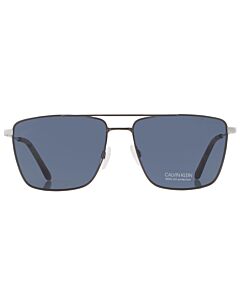 Calvin Klein 58 mm Gunmetal Sunglasses