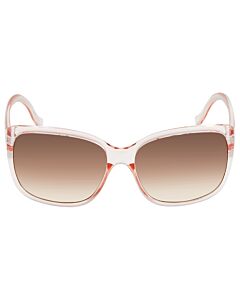 Calvin Klein 60 mm Crystal Pink Sunglasses