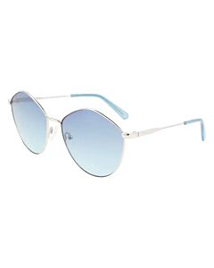 Calvin Klein 61 mm Silver Sunglasses