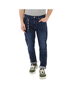 Calvin Klein High Stretch Washed Modern Tapered Jeans