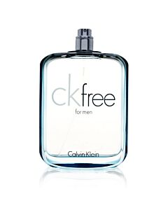 Calvin Klein Men's Ck Free EDT Spray 3.4 oz (Tester) Fragrances 3607342020894