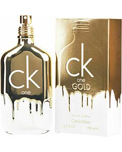Calvin Klein Unisex Ck One Gold EDT 6.7 oz Fragrances 3614222155409