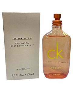 Calvin Klein Unisex Ck One Summer Daze EDT 3.4 oz (Tester) Fragrances 3616303030322