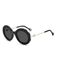 Carolina Herrera 51 mm Black Sunglasses