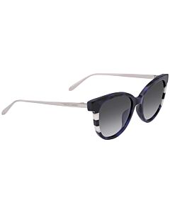 Carolina Herrera 53 mm Black Cream Sunglasses