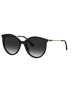 Carolina Herrera 56 mm Black Sunglasses