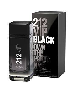 Carolina Herrera Men's 212 VIP Black EDP Spray 6.8 oz (200 ml)