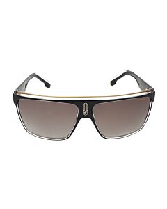Carrera 63 mm Black Gold Sunglasses