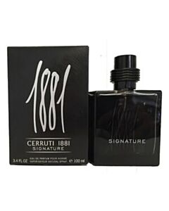 Cerruti Men's 1881 Signature Pour Homme EDP Spray 3.4 oz Fragrances 3614222835998