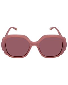 Chloe 55 mm Pink Sunglasses