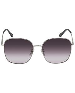 Chloe 58 mm Silver Sunglasses