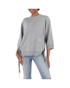 Chloe Grey Wide Cut Cashmere Sweater