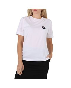 Chloe White Cotton Jersey Logo Classic T-shirt