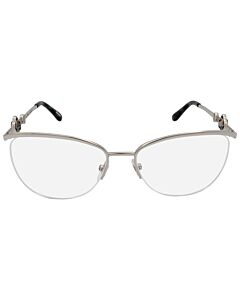 Chopard 55 mm Silver Tone Eyeglass Frames