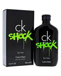 Ck One Shock by Calvin Klein EDT Spray 3.4 oz (m)