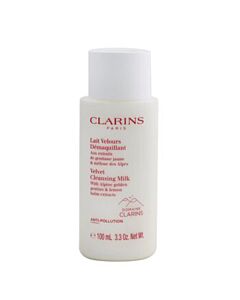 Clarins Ladies Velvet Cleansing Milk with Alpine Golden Gentian & Lemon Balm Extracts 3.3 oz Skin Care 3380810378481