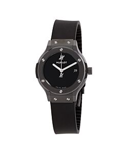 Classic Fusion Black Magic Rubber Black Dial Watch